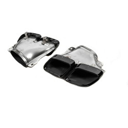 Купить Задний диффузор с насадками Black (дизайн GLE63) для Mercedes GLE coupe C167 2019- рр