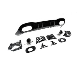 Купить Задний диффузор с насадками (Дизайн A35 SD) для Mercedes A-сlass W177 2018- гг