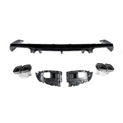 Купить Задний диффузор с насадками (Дизайн AMG63) для Mercedes E-class coupe C238