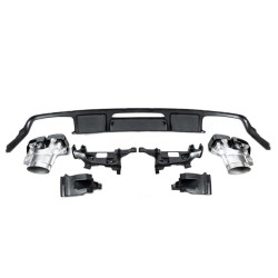 Купити Задній дифузор з насадками (2015-2018, Дизайн CLS63) для Mercedes CLS C218 рр