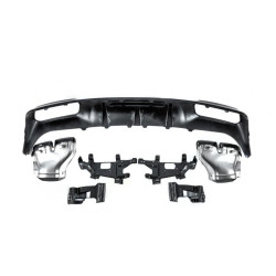 Купити Задній дифузор з насадками (2015-2018, для CLS GT63) для Mercedes CLS C218 рр