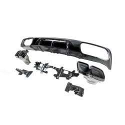 Купити Задній дифузор з насадками (2015-2018, для CLS GT63) для Mercedes CLS C218 рр