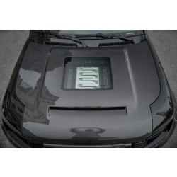 Купить Карбоновый капот (со стеклянным отверстием) для Land Rover Defender 2019- рр