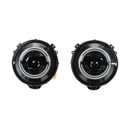 Купить Передние фары Дизайн-2023 Black (2006-2017) для Mercedes G сlass W463