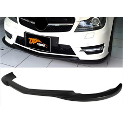 Купить Накладка на передний бампер DPT V2 (2011-2015, черный глянец) для Mercedes C-class W204