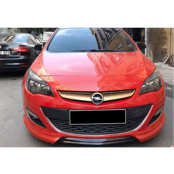 Купить Передняя Lip накладка DPT V-1 (черный глянец) для Opel Astra J 2009-2015 гг