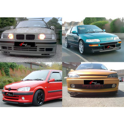 Купити Передня Lip накладка DPT V-7 (ABS, чорний глянець)