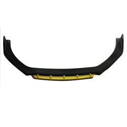 Купити Передня Lip накладка DPT Yellow V-2 (ABS, чорний глянець)