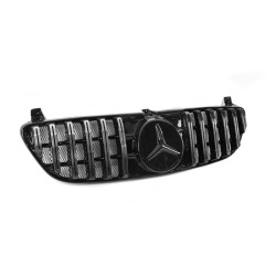 Купити Передня решітка 2004-2010 рр. GT Panamericana Chrome Eco для Mercedes Vito W639 рр