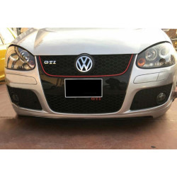 Купить Передняя Lip накладка DPT V-2 (для GTI, черный глянец) для Volkswagen Golf 5