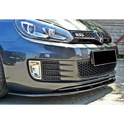 Купить Передняя Lip накладка DPT V-2 (для GTI, черный глянец) для Volkswagen Golf 6