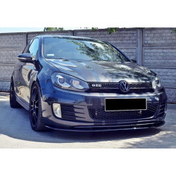 Купить Передняя Lip накладка DPT V-2 (для GTI, черный глянец) для Volkswagen Golf 6