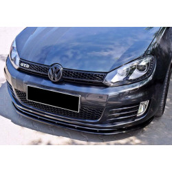 Купить Передняя Lip накладка DPT V-2 (для GTI, черный глянец) для Volkswagen Golf 6
