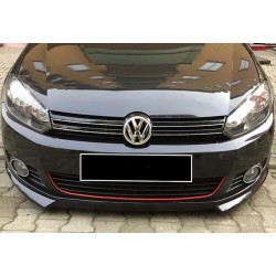 Купить Передняя Lip накладка DPT V-2 (под покраску) для Volkswagen Golf 6