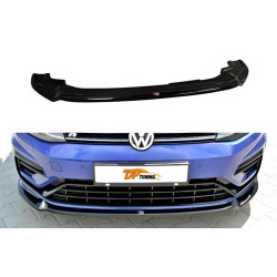 Купить Передняя Lip накладка DPT V-3 (2017-2019, черный глянец) для Volkswagen Golf 7/E-Golf