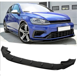 Купить Передняя Lip накладка DPT V-4 (для R/R-Line HB, 2017-2019, черный глянец) для Volkswagen Golf 7/E-Golf