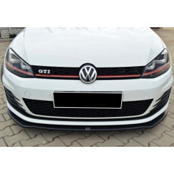 Купити Передня Lip накладка DPT V-2 (для GTI, 2012-2017, чорний глянець) для Volkswagen Golf 7/E-Golf
