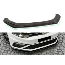 Купити Передня Lip накладка DPT (для GTI, 2014-2017, чорний глянець) для Volkswagen Polo рр
