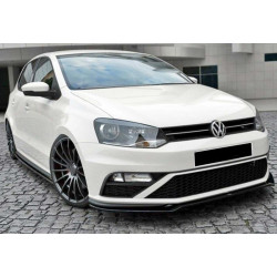 Купити Передня Lip накладка DPT (для GTI, 2014-2017, чорний глянець) для Volkswagen Polo рр