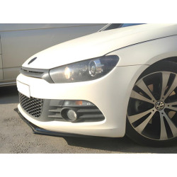 Купити Передня Lip накладка DPT (2008-2017, чорний глянець) для Volkswagen Scirocco