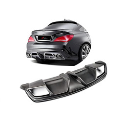 Купить Задний диффузор DPT (черный глянец) для Mercedes CLA C117 2013-2019 гг