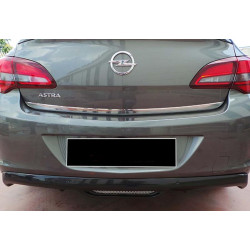 Купить Задний диффузор DPT V-2 (SD, черный глянец) для Opel Astra J 2009-2015 гг