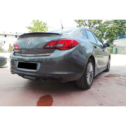 Купить Задний диффузор DPT V-2 (SD, черный глянец) для Opel Astra J 2009-2015 гг