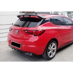 Купить Задний диффузор DPT V-1 (HB, черный глянец) для Opel Astra K 2016-2021 гг
