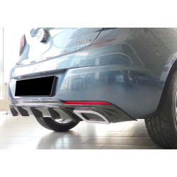 Купить Задний диффузор DPT V-2 (HB, черный глянец) для Opel Astra K 2016-2021 гг