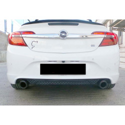 Купить Задний диффузор DPT (SD, 2013-2017, черный глянец) для Opel Insignia