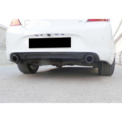 Купить Задний диффузор DPT (SD, 2013-2017, черный глянец) для Opel Insignia