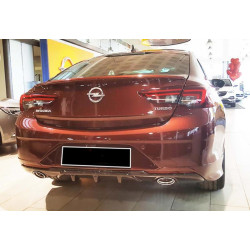 Купить Задний диффузор DPT (SD, черный глянец) для Opel Insignia 2017-2022 гг