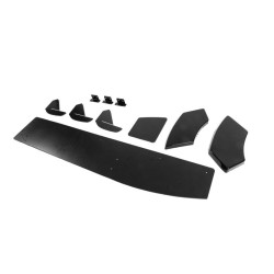 Купить Задний диффузор DPT V-1 (черный матовый) для Renault Clio IV 2012-2019 гг