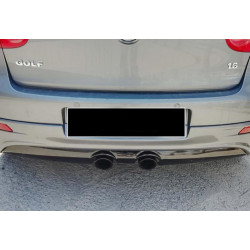 Купить Задний диффузор DPT V-2 (под покраску) для Volkswagen Golf 5