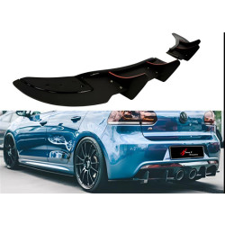 Купить Задний диффузор DPT V-2 (черный матовый) для Volkswagen Golf 6