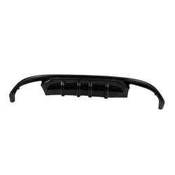 Купить Задний диффузор DPT V-1 (2017-2019, черный глянец) для Volkswagen Golf 7/E-Golf