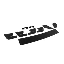 Купить Задний диффузор DPT V-2 (для GTI, 2017-2019, черный матовый) для Volkswagen Golf 7/E-Golf