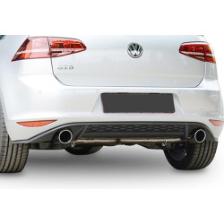 Купить Задний диффузор DPT V-2 (для GTI, 2012-2017, черный глянец) для Volkswagen Golf 7/E-Golf