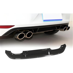 Купить Задний диффузор DPT V-5 (для R/R-Line, 2012-2017, черный глянец) для Volkswagen Golf 7/E-Golf