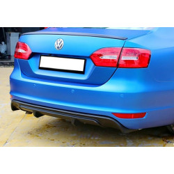 Купить Задний диффузор DPT (2011-2014, черный глянец) для Volkswagen Jetta