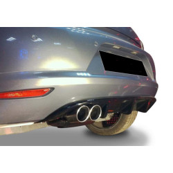 Купити Задній дифузор DPT V-3 (2008-2013, чорний глянець) для Volkswagen Scirocco