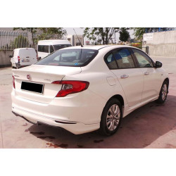 Купить Боковые пороги DPT (под покраску) для Fiat Tipo 2016- гг