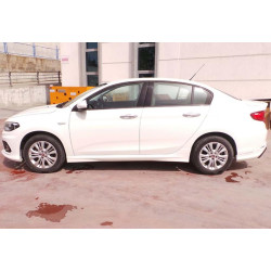 Купить Боковые пороги DPT (под покраску) для Fiat Tipo 2016- гг