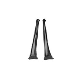 Купить Боковые пороги DPT (2012-2018, Под покраску) для Fiat Punto Grande/EVO