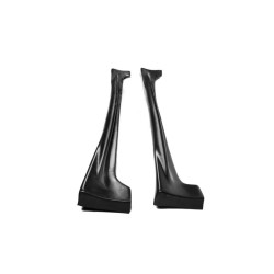 Купить Боковые пороги DPT V-1 (HB, Под покраску) для Ford Fiesta 2008-2017 гг