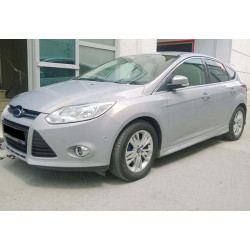 Купить Боковые пороги DPT (2011-2014, Под покраску) для Ford Focus III