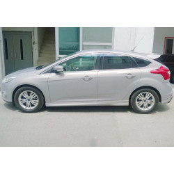 Купить Боковые пороги DPT (2011-2014, Под покраску) для Ford Focus III