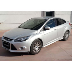 Купить Боковые пороги DPT (2011-2014, Под покраску) для Ford Focus III