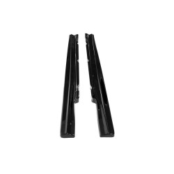 Купить Боковые пороги DPT (черный глянец) для Mercedes E-сlass W213 2016-2023 гг