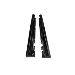 Купить Боковые пороги DPT (черный глянец) для Mercedes E-сlass W213 2016-2023 гг